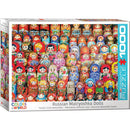 Puzzle Russian Matryoshka Dolls 1000