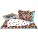 Puzzle Russian Matryoshka Dolls 1000