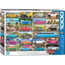 Puzzle Vw Beetle Gone Places 1000pc