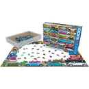Puzzle Vw Beetle Gone Places 1000pc
