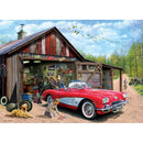 Puzzle Out Of Storage Corvette 1000pc