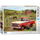Puzzle Grandpa's Old Ford Truck 1000P