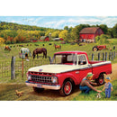 Puzzle Grandpa's Old Ford Truck 1000P