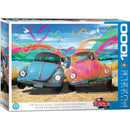 Puzzle Vw Beetle Love 1000pc
