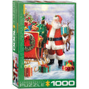 Puzzle Santa With Sled 1000pc
