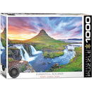 Puzzle Iceland Kirkjufell 1000pc