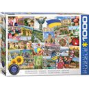 Puzzle Ukraine Globetrotter 1000pc