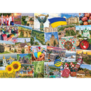 Puzzle Ukraine Globetrotter 1000pc