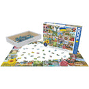 Puzzle Ukraine Globetrotter 1000pc