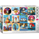 Puzzle Funny Birds 1000pcs