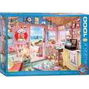 Puzzle Ocean Cottage 1000pc
