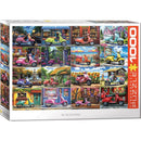 Puzzle 16 Scooters 1000pc
