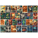 Puzzle Alien Invasion Collage 1000pcs