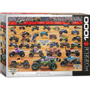 Puzzle Monster Jam Truck Lineup 1000P