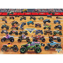 Puzzle Monster Jam Truck Lineup 1000P