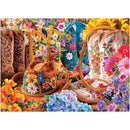 Puzzle Cowgirl Boots 1000pc