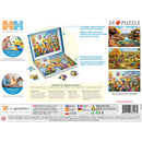 Puzzle Connecting pcs GdnBirds24pc
