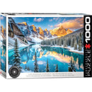 Puzzle Lake Morraine Winter 1000pcs