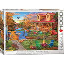 Puzzle Adventures At The Lake 1000pcs