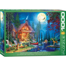 Puzzle Moon Lake Cabin 1000pcs