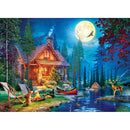 Puzzle Moon Lake Cabin 1000pcs
