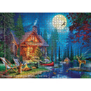 Puzzle Moon Lake Cabin 1000pcs