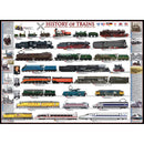 Puzzle History Of Trains 500PxXL