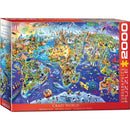 Puzzle Crazy World 2000pc