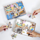 Puzzle Piecing Together Seaside 12Pc