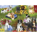Puzzle Piecing Together Dogs 24Pc