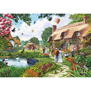 Puzzle Lakeside Cottage 500Pc