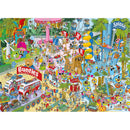 Puzzle Jokesaws Trouble Paradise 1000