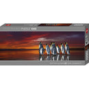 Puzzle Panorama King Penguins 1000Pc