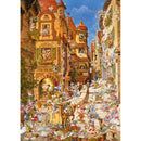 Puzzle Romantic Town By Day 1000Pc