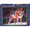 Puzzle Precious Animals Night Wolf