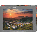 Puzzle Von Humbold Sheep & Volcanoes
