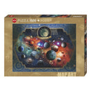 Puzzle Map Art Space World 1500Pc