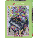 Puzzle Quilt Art Sewn Piano 1000Pc