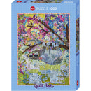 Puzzle QuiltSewn Sloth 1000Pc