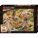 Puzzle Wanted Door Lock Toni 1000Pc