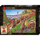 Puzzle Wanted Getaway Car Fred 1000P