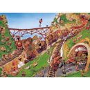 Puzzle Wanted Getaway Car Fred 1000P