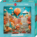 Puzzle Paper-Like Townscape 1000Pc