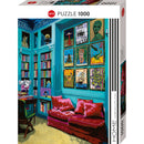 Puzzle Home Room With Red Sofa 1000Pc