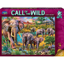 Puzzle Call O/T Wild Elephants 1000Pc
