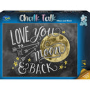 Puzzle Chalk Talk Moon And Back 1000P
