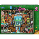 Puzzle His & Hers Man Cave 1000Pc