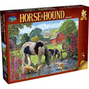 Puzzle Horse & Hound Watering Hole