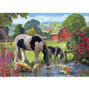 Puzzle Horse & Hound Watering Hole