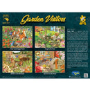 Puzzle Garden Visitors Frogs 1000Pc